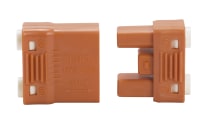 2-PC ORANGE WR. SPL CONNECTOR - 90-2536