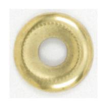 1 1/8 BEADED BRASS PLTD WASHER - 90-388
