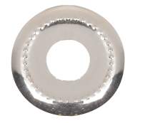 1 1/8 BEADED NICKEL PLTD WASHE - 90-389