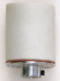 PORCELAIN MED BASE W/METAL - 90-409