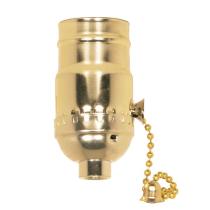 MED BASE PULL CHAIN SOCKET - 90-411