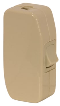 HEAVY IVORY FEED THRU SWITCH - 90-434
