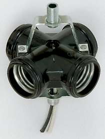 4 LITE CLUSTER W/12" LEADS - 90-464