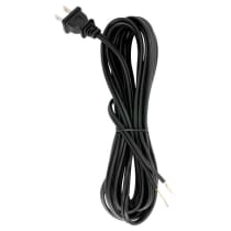 15' BLK SET W/MOLDED PLUG - 90-492
