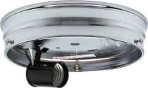 6"WIRED 1 LGT PAN CHR FINISH - 90-755
