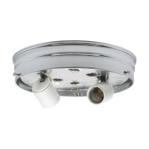 8" WIRED 2 LGT PAN CHR FIN - 90-757