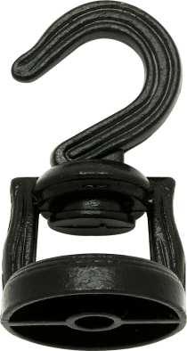 BLACK FIN SWIVEL HOOK - 90-817