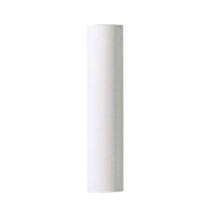 8" WHT PLAST CANDLE COVER - 90-907
