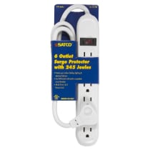 6 OUTLET ABS POWER STRIP - 91-220