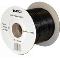 18/3 SJT BLACK 250 FT SPOOL - 93-313