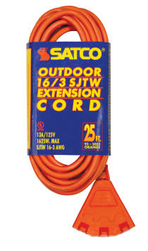 25FT 16/3 SJTW ORANGE OUTDOOR - 93-5053