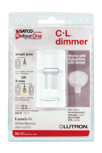 LUMEA C.L. SLIDE DIMMER WHITE - 96-101