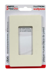 CLARO SINGLE GANG WALLPLATE AL - 96-123