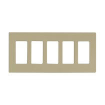 CLARO 5 GANG WALLPLATE IV - 96-522