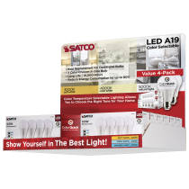 36-4PK S11777 LED A19 - D2115