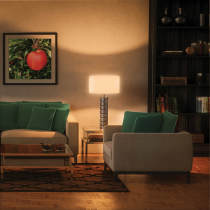 A19/10W/LED/RGBTW/SF - S11100