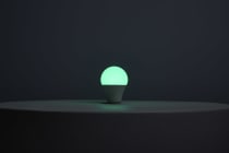 A19/10W/LED/RGBTW/SF - S11100