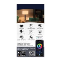 A19/10W/LED/RGBTW/SF - S11100