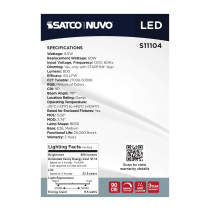 BR30/9.5W/LED/RGBTW/SF - S11104