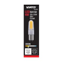 LED/4W/BA15D/CL/3K/120-130V - S11214