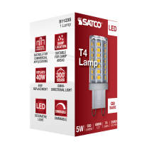 5W/LED/G9/840/CL/120V/DIM - S11235