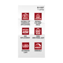 5W/LED/G9/840/FR/120V/DIM - S11237