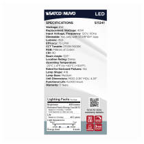 A19/6W/LED/RGBTW/CL - S11241