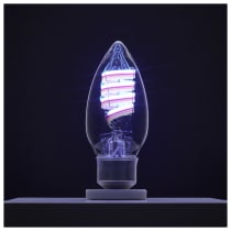 B11/4W/LED/RGBTW/CL/E12 - S11242