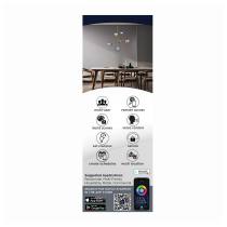 B11/4W/LED/RGBTW/CL/E12 - S11242