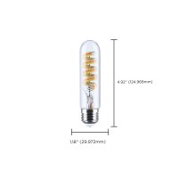 T10/5.5W/LED/RGBTW/SF/CL/E26 - S11245