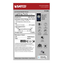 5A19/LED/TW/CL/SF - S11250