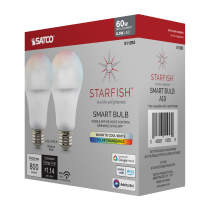 9.5A19/LED/RGB/TW/SF/2PK - S11253