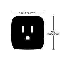 10A/SMART-PLUG/SF/2PK (MINI SQ - S11269