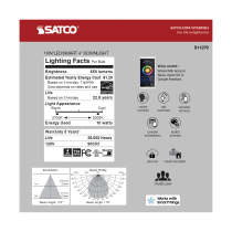 10WLED/DW/4"/RGB/TW/RD/T24/SF - S11279