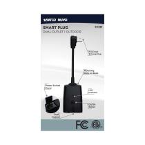 15A SMART OUTDOOR DUAL PLUG - S11281
