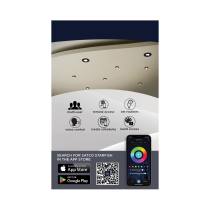 9WLED/GBL/4/RGBW/RND/BL - S11294