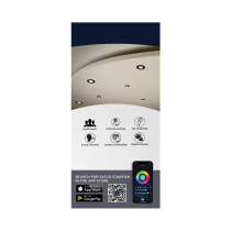 15WLED/GBL/6/RGBW/RND/WH - S11295