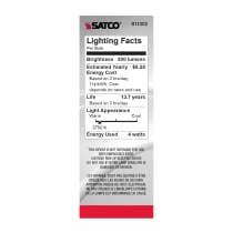 4CA11/LED/SA/E12/27K/120V - S11302