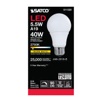 5.5A19/LED/927/120V/D - S11320