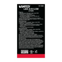 5.5A19/LED/927/120V/D - S11320