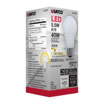 5.5A19/LED/930/120V/D - S11321