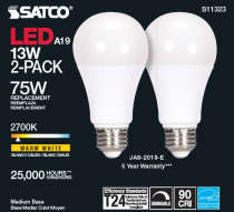 13A19/LED/927/120V/D/2PK - S11323