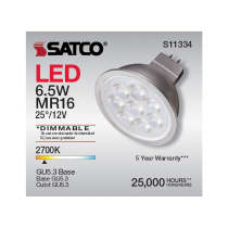 6.5MR16/LED/25'/927/12V - S11334