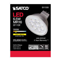 6.5MR16/LED/25'/930/12V - S11335