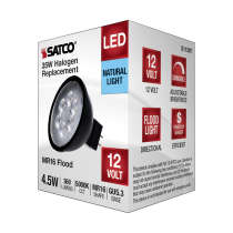 4.5MR16/LED/40'/850/12V/BLACK - S11397