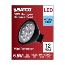 6.5MR16/LED/40'/850/12V/BLACK - S11399
