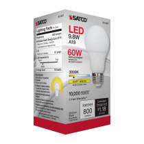 9.8A19/LED/30K/120V/ECO/ND - S11407