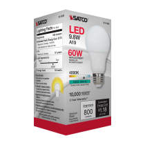 9.8A19/LED/40K/120V/ECO/ND - S11408