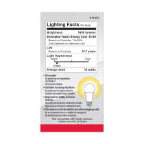 14A19/LED/827/120V/D/4PK - S11422