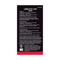 14A19/LED/840/120V/D/4PK - S11424